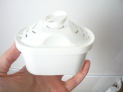 Filtrační patrona ze předu